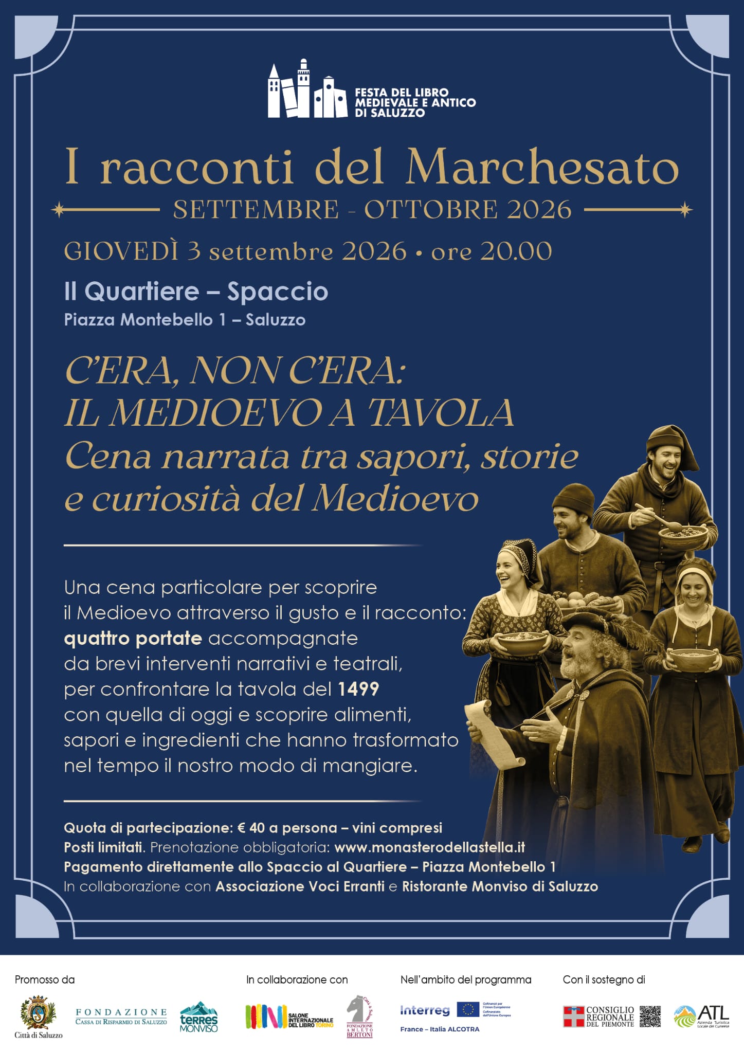 C'era, non c'era: il Medioevo a tavola