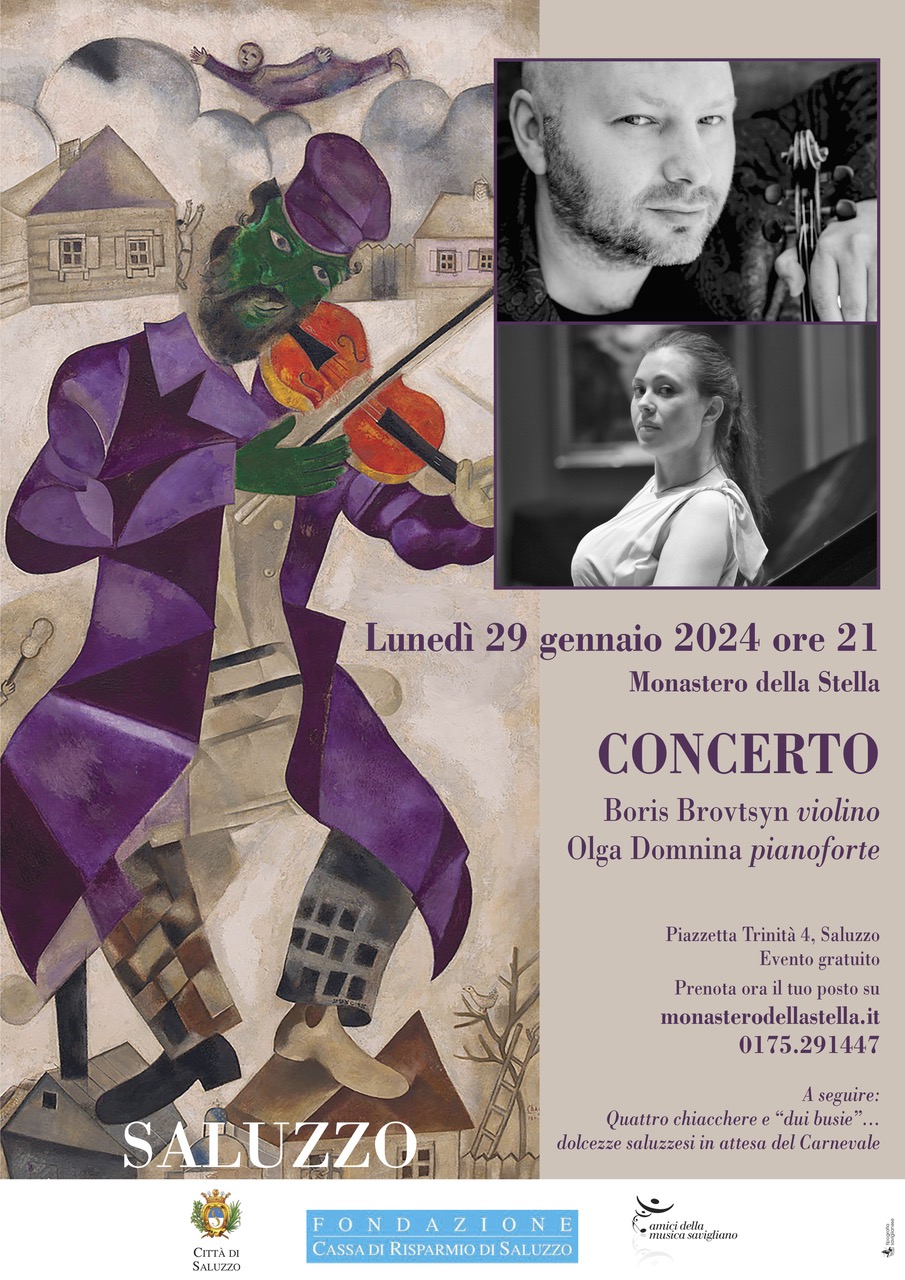 Immagine evento Concerto - violino e pianoforte