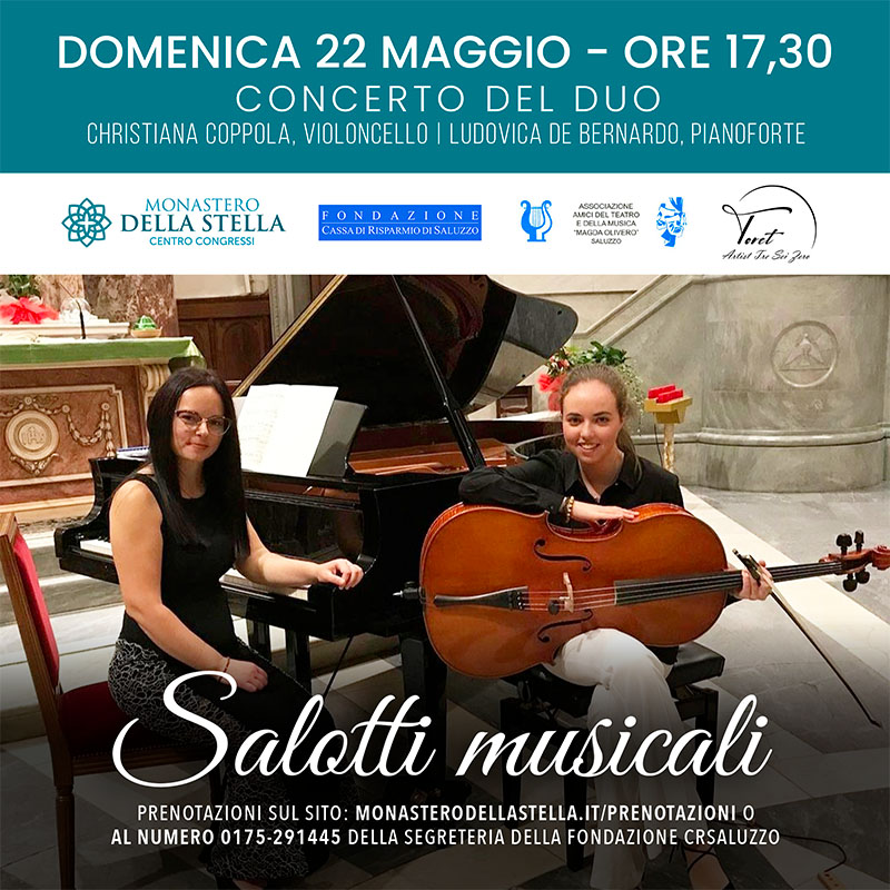 Immagine evento Salotti Musicali Violoncello e Pianoforte