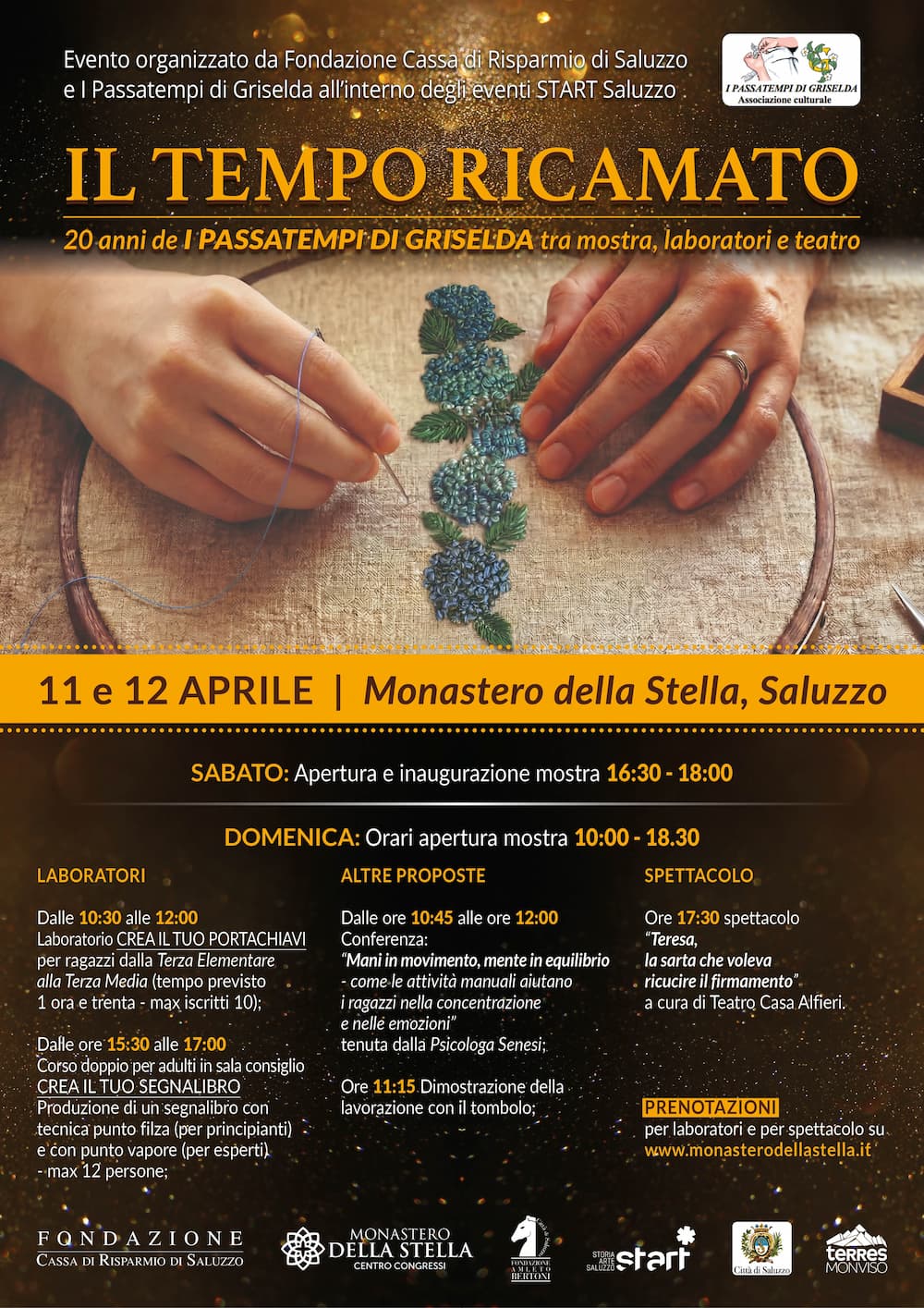 Laboratorio per piccoli - Il Tempo Ricamato