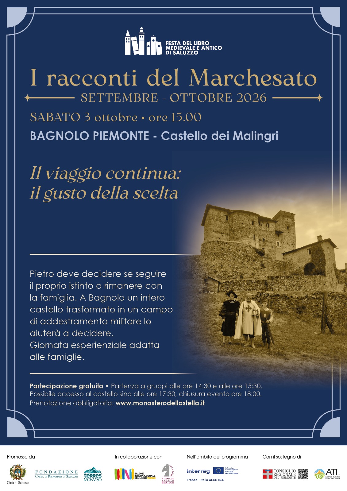 Immagine evento Il viaggio continua: il gusto della scelta