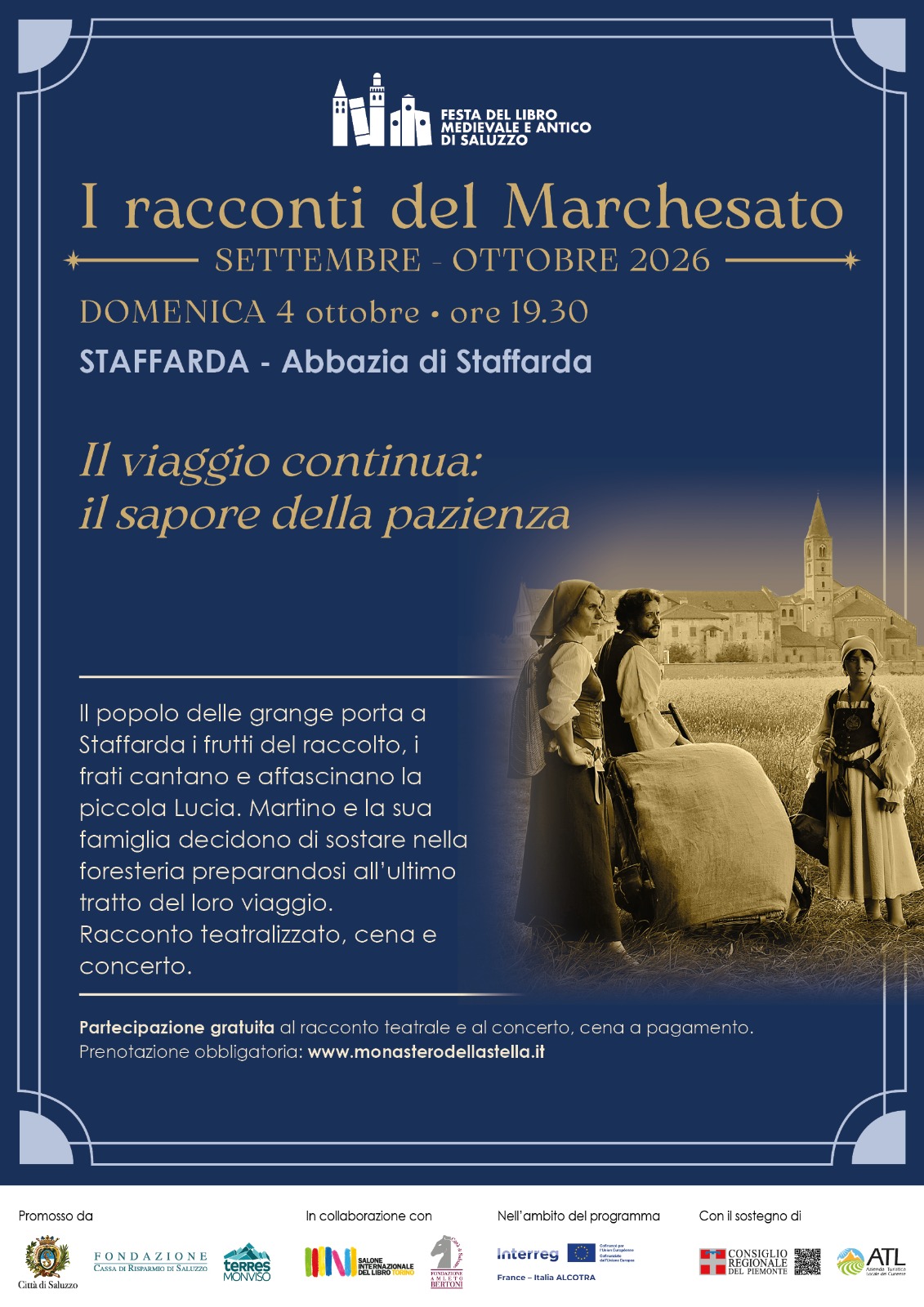 Immagine evento Il viaggio continua: il sapore della pazienza